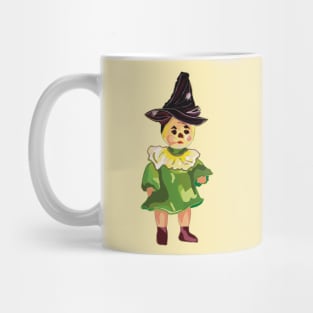 Cute little Scarecrow doll from Wizard of Oz Mug